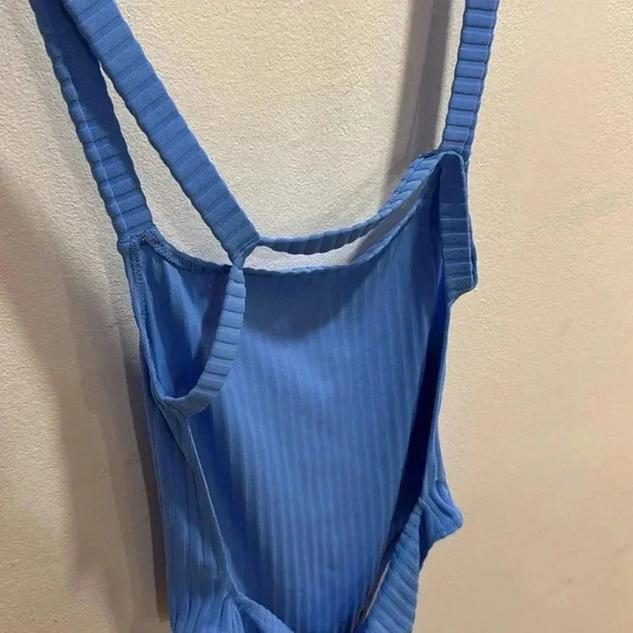 Solid & Striped The Toni Ribbed Solid Rib French Blue - Picture 3 of 4